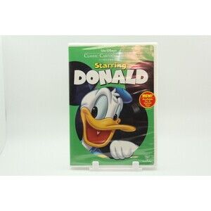 New Sealed OOP DVD Starring Donald Duck Cartoon Classics Favorites Brand Disney